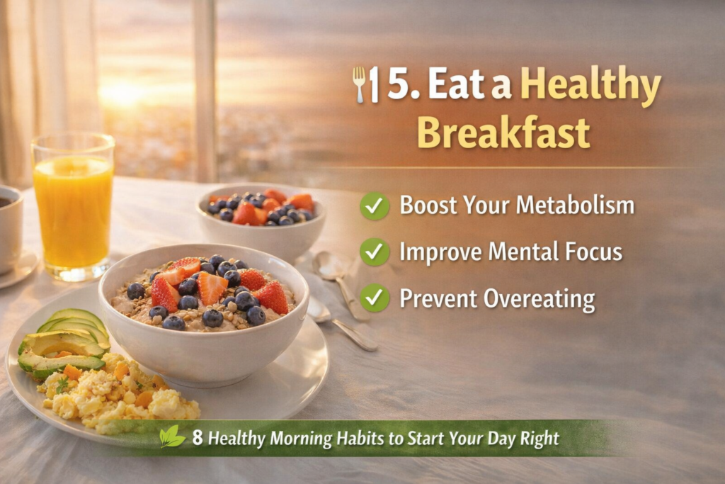 8 healthy morning habits to start your day right