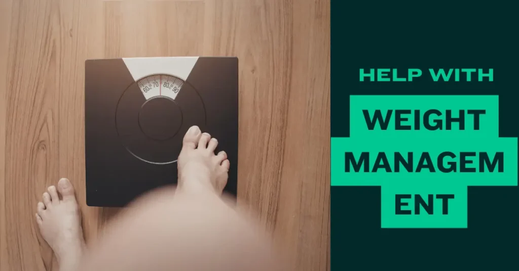Person standing on weighing scale illustrating weight management and healthy lifestyle concept