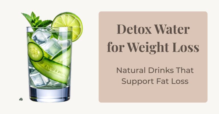detox water for weight loss with lemon cucumber and mint infused drink